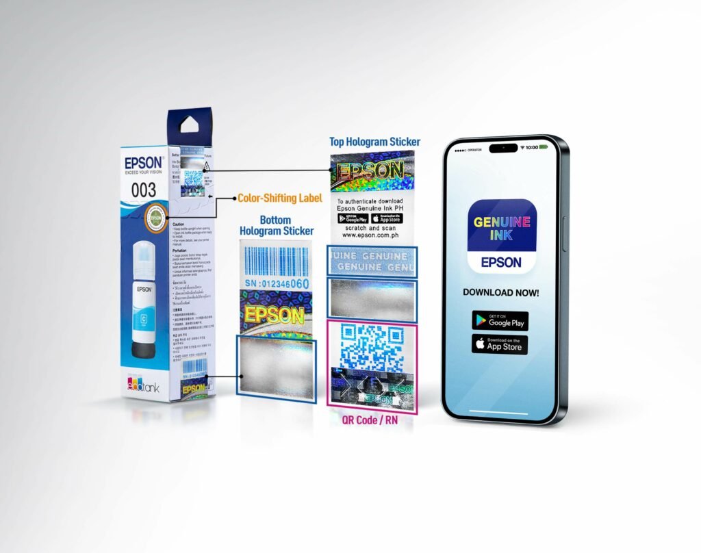 Epson launches app to combat fake inks in the Philippines - Iconic MNL