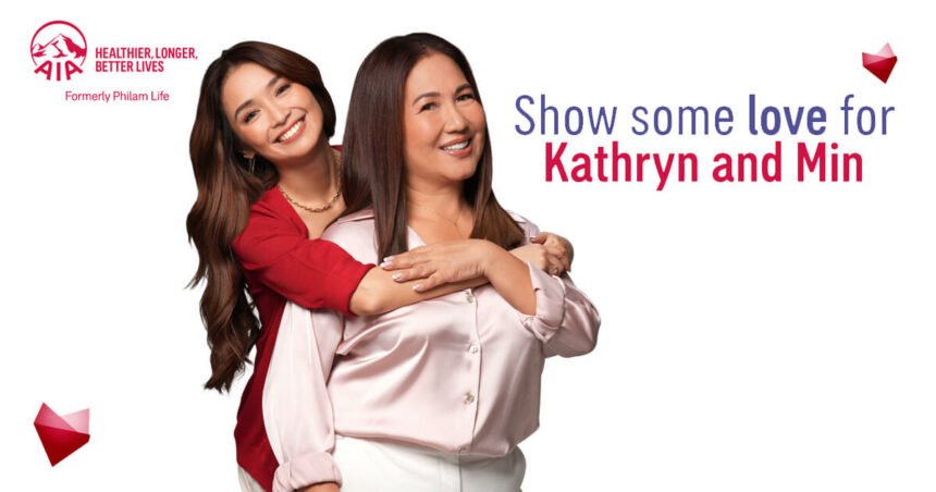Kathryn and Min Bernardo Join AIA Philippines Family As Their Latest Brand Ambassadors