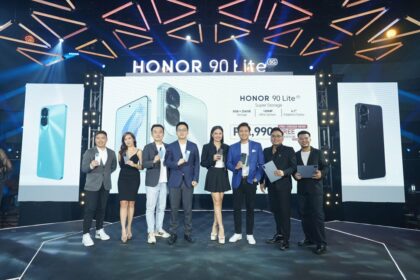 Main KV HONOR Philippines PR Manager Pao Oga Brand Marketing Manager Joepy Libo on GTM Manager Steven Yan Country Manager Sean Yuan HONOR Star Julie Anne San Jose Vice President Stephen Cheng