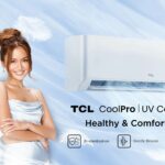 The new TCL UV Connect Air Conditioner gives a superb cooling experience scaled