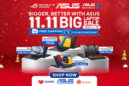 Bigger Better Deals This Holiday Season With ASUS 11.11 Big Laptop Sale