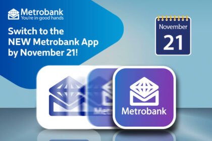 Its time to make the switch to the NEW Metrobank app