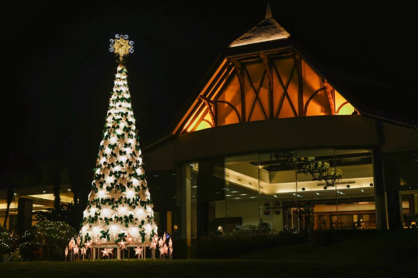 New handmade outdoor Christmas tree by Pampanga craftsmen scaled