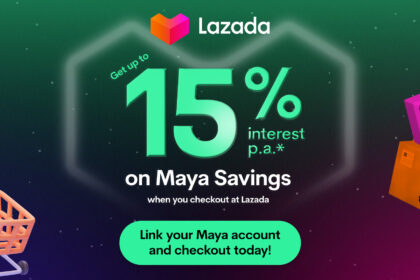 Unwrap up to 15 p.a. interest on your savings this holiday season with Maya and Lazada