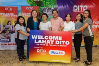 DITO Home provides free UNLI 5G access to over 30000 students in Taguig 01