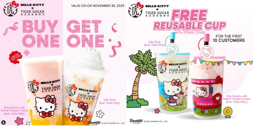 Tiger Sugar Philippines Unveils Exclusive Tiger Sugar x Hello Kitty Collaboration