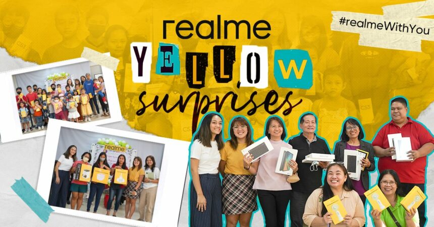 realme reveals Yellow Surprises through CSR roadshow and official Christmas video