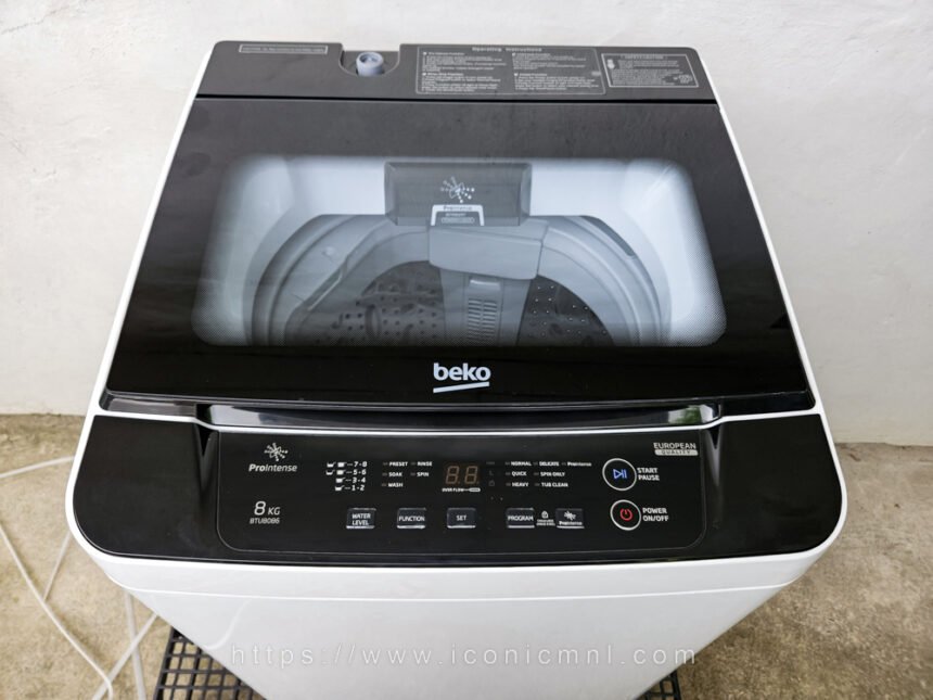 Beko Automatic Top Loading Washing Machine 8KG 07