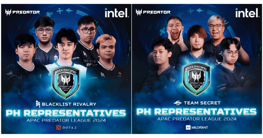 Filipino esports teams gun for victories at the Asia Pacific Predator League 2024