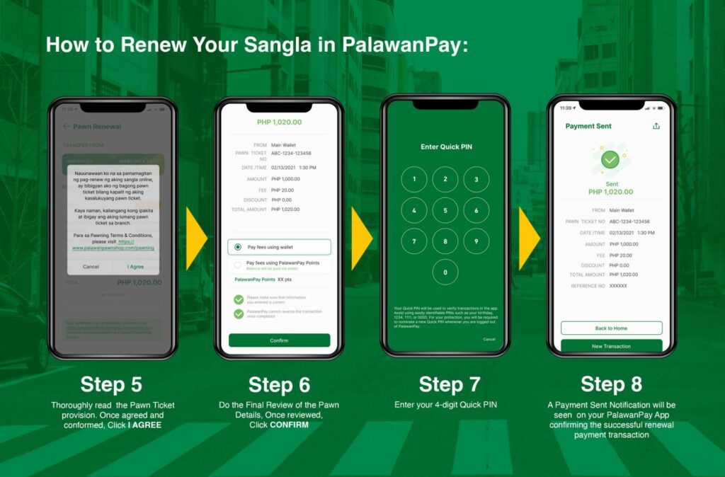 How to Renew your Sangla via PalawanPay App