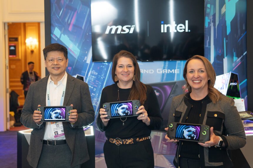 Intel VP x MSI CES 2024