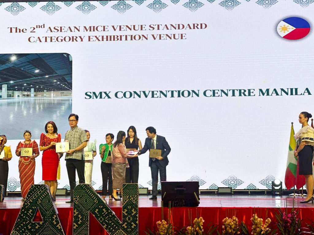SMX Convention Center Manila Recognized At The ASEAN Tourism Standards Awards