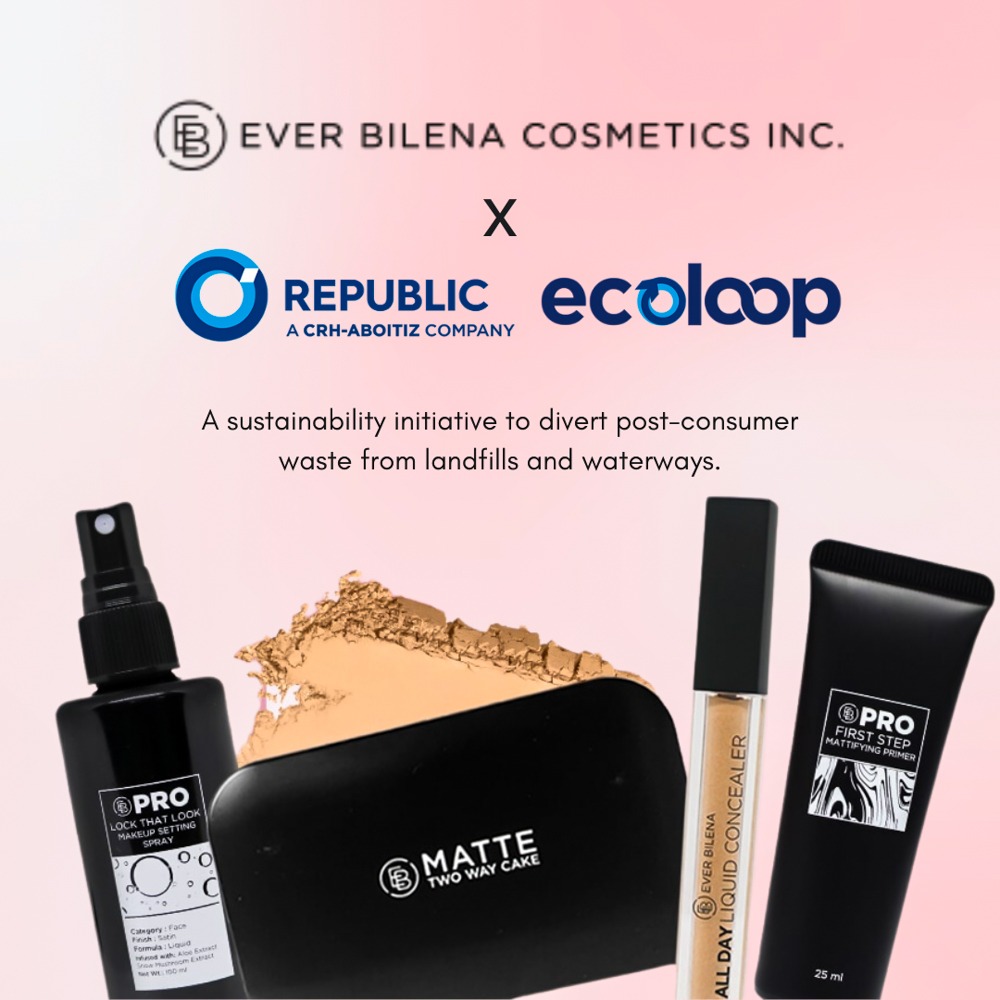 Ever Bilena Cosmetics partners with ecoloop