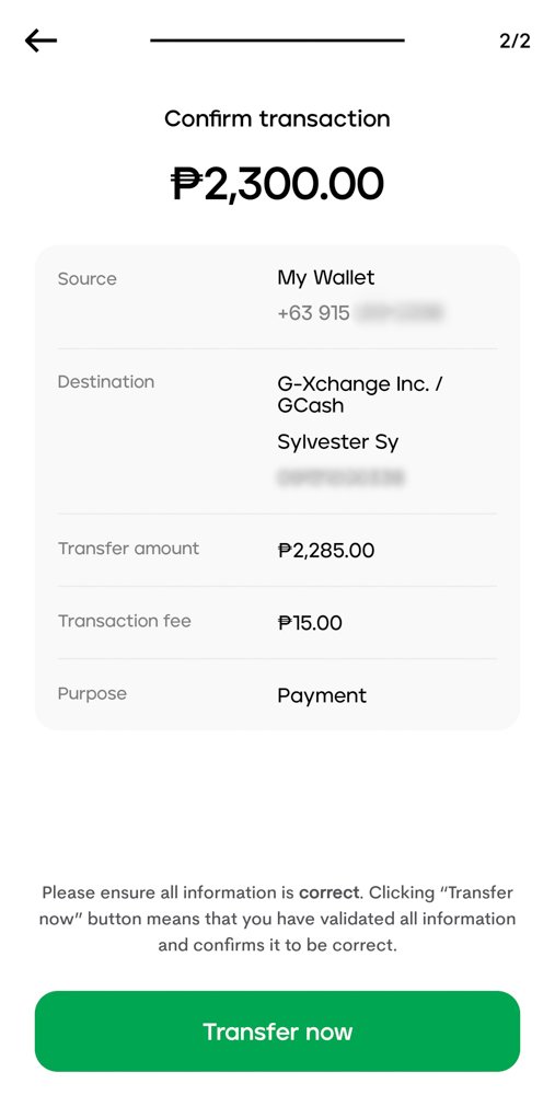 Transfer Funds from Maya to GCash