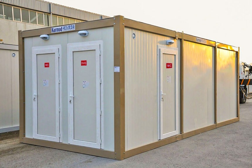 innovative design of toilet and bathroom containers