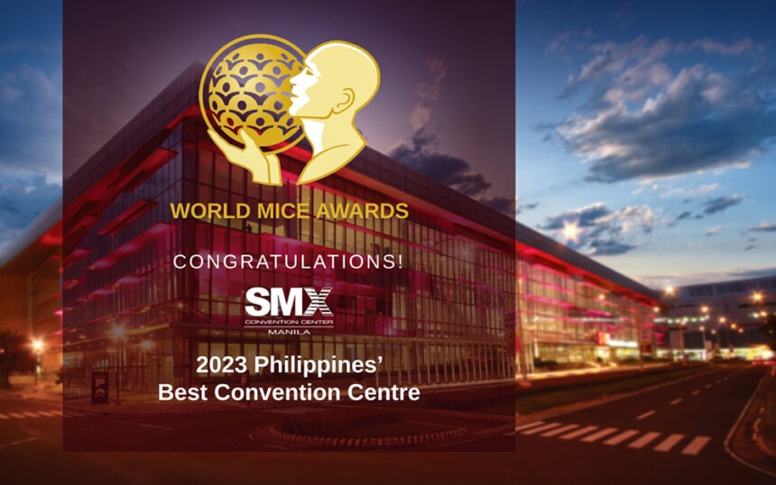 SMX Convention Center Manila wins the World Mice Awards 2023 Philippines’ Best Convention Center