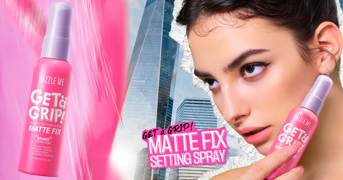 Unlock the Power of Long-Lasting Makeup: DAZZLE ME’s Get a Grip! Matte ...