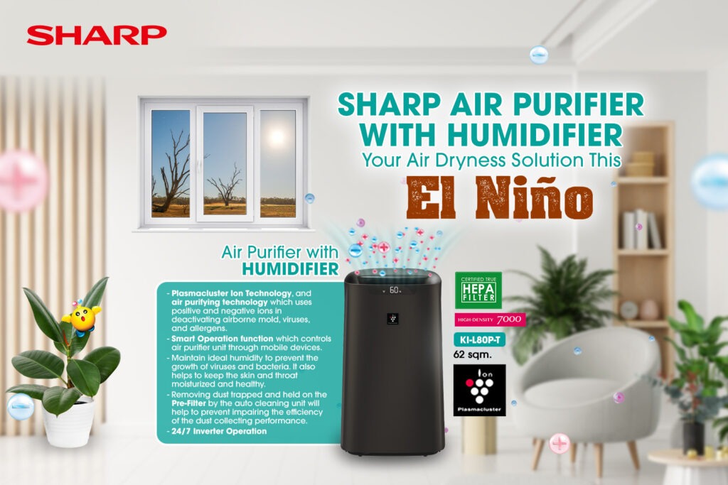 EL NINO SHARP Air Purifier with Humidifier