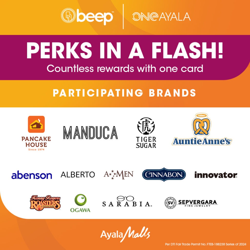 Exclusive Shopping and Dining Perks with your beep card