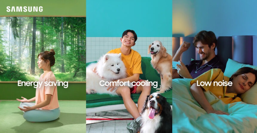Samsung redefines comfort and sustainability with WindFree Tech