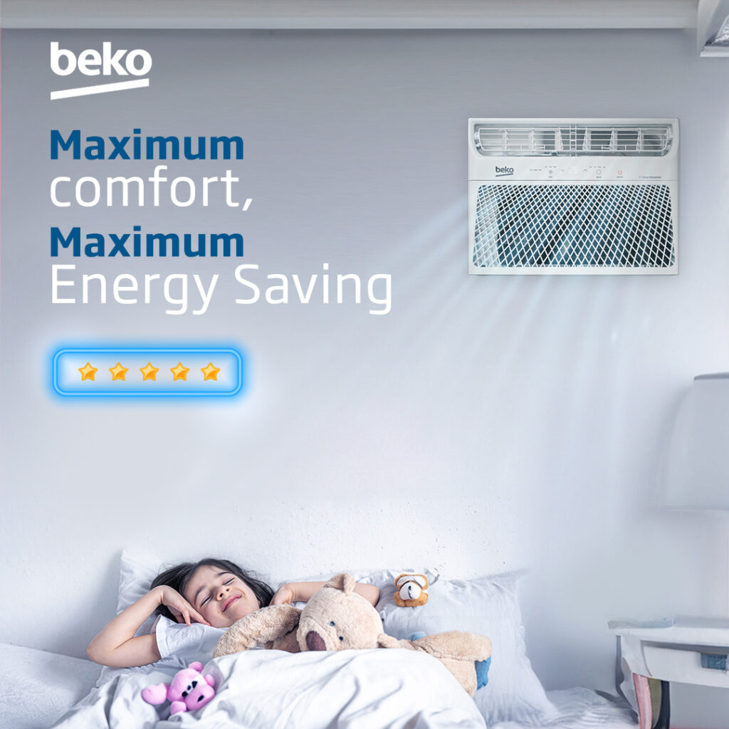 Beko 1.5HP Inverter Window Type Air Conditioner