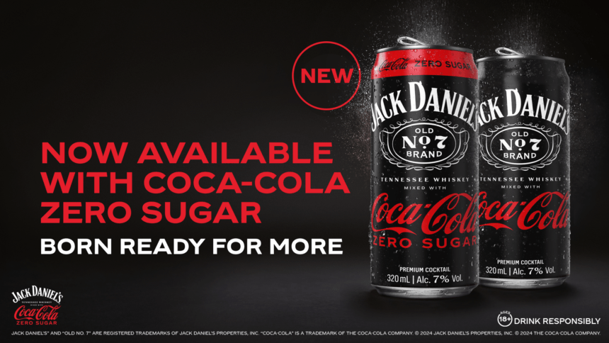 Jack Daniel's And Coca Cola Now Available in Zero Sugar