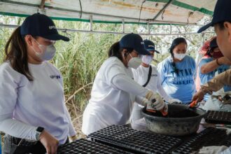 Epson x WWF Philippines complete food shed project in Tarlac