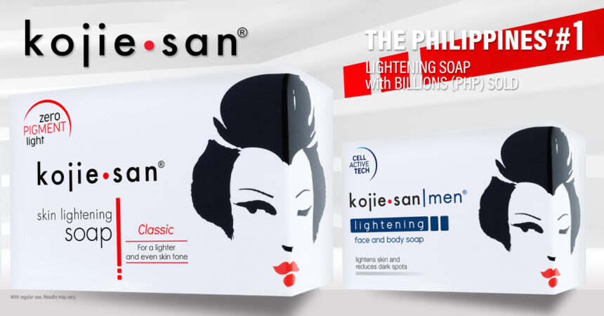 Kojie.san is ranked #1 lightening soap by NielsenIQ