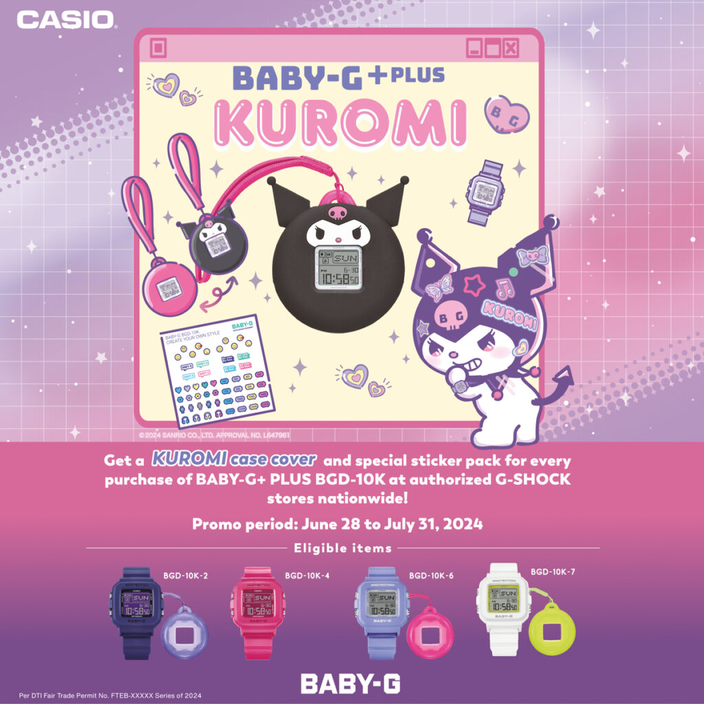 BABY-G+ PLUS Kuromi case cover