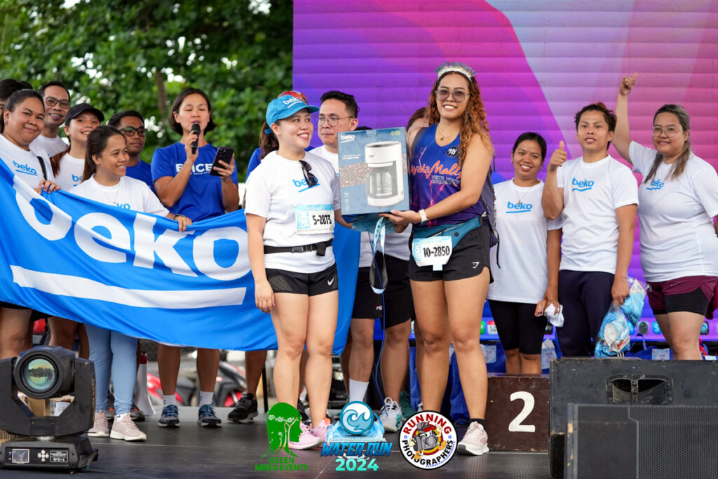 Beko Philippines champions sustainability supporting Takbo Para Sa Kalikasan Beko raffle winner