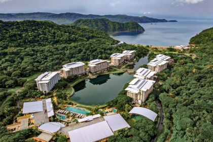 Pico de Loro Cove Aerial Shot