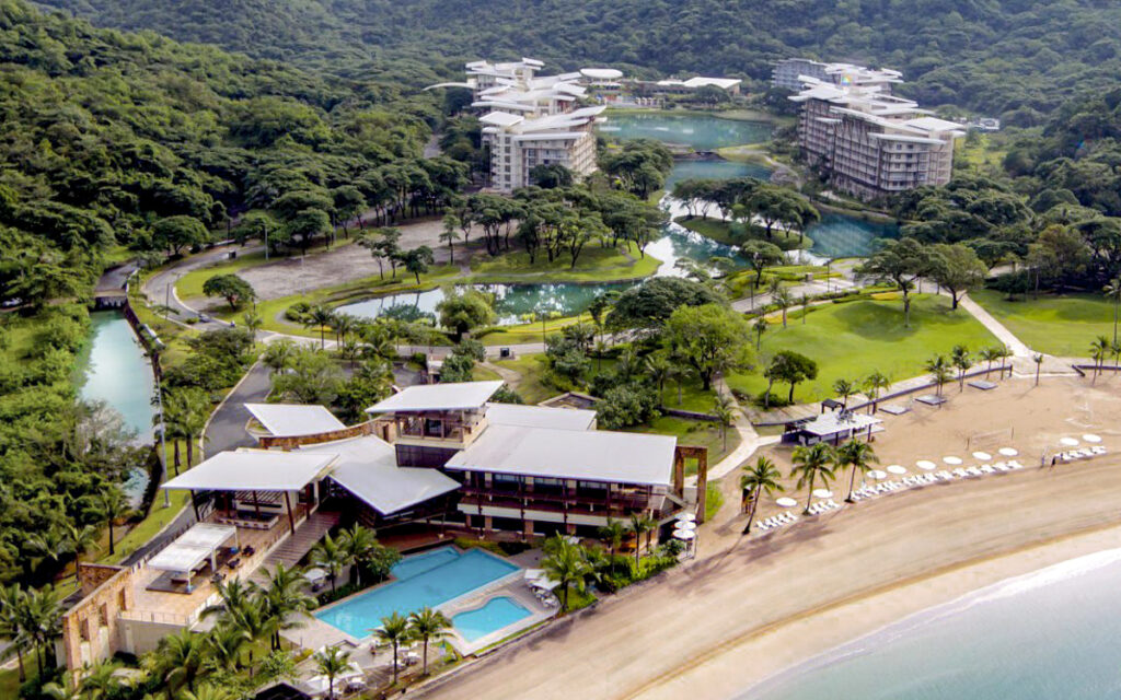 Pico de Loro Cove Beach Aerial Shot