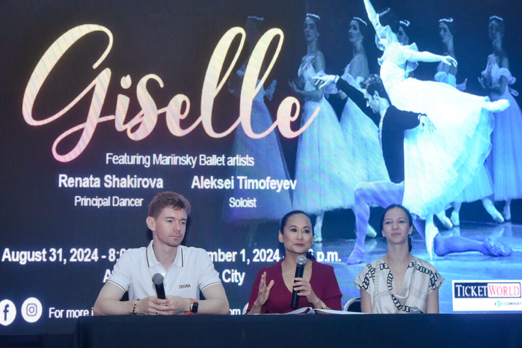 Ballet Manila’s Giselle to feature global superstars Renata Shakirova and Alexei Timofeyev