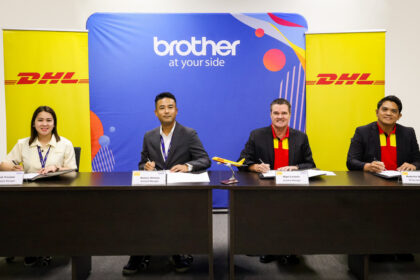 DHL x Brother Contract Signing