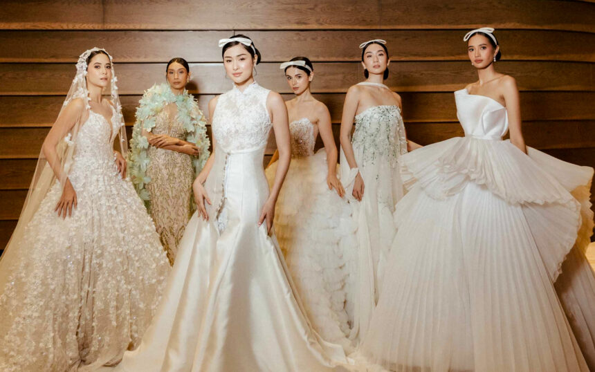 Hannah Kong’s bridal collection presented at Conrad Manila