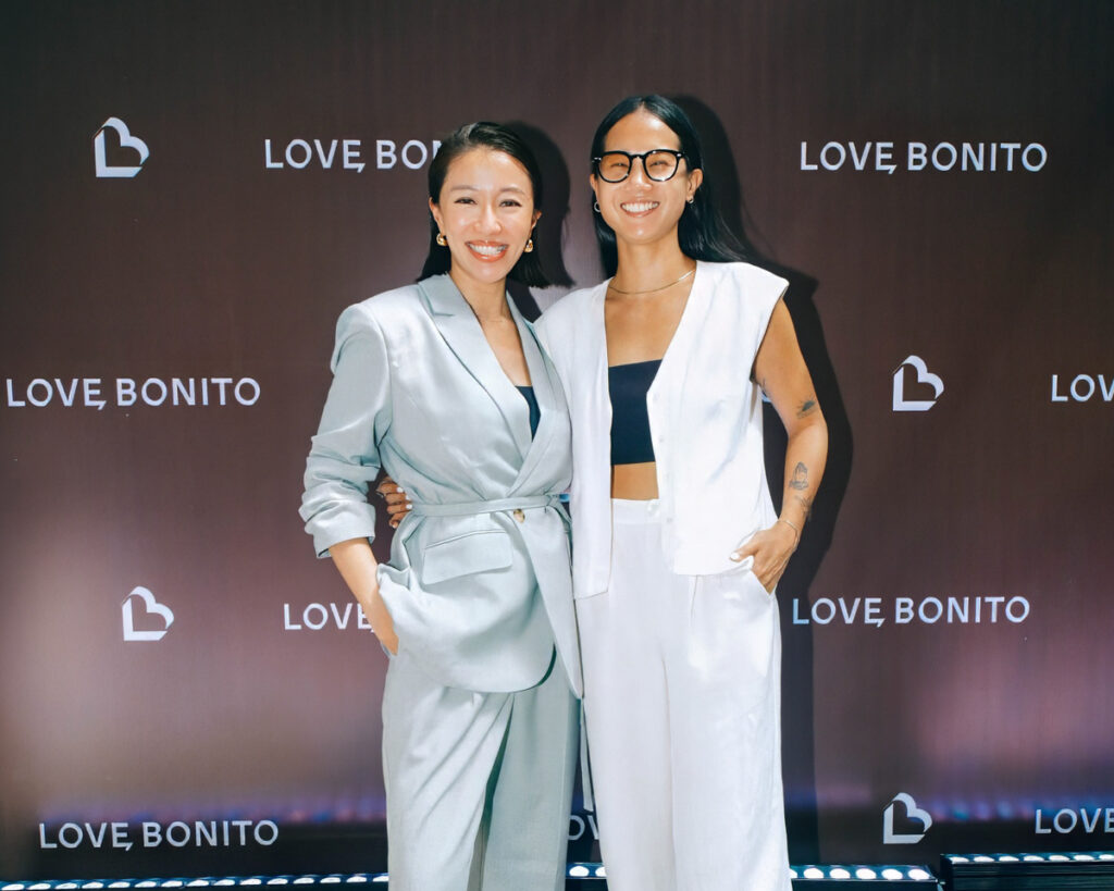 Love Bonito Co founder Rachel Lim and Love Bonito CEO Dione Song