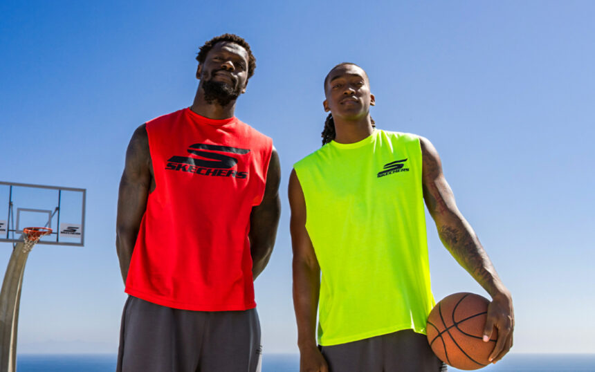 Skechers Basketball Ambassadors Julius Randle and Terance Mann