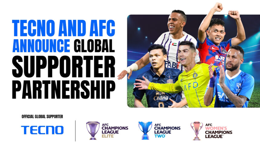 TECNO Unveiled as Official Global Supporter of the Asian Football Confederation’s Club Competitions