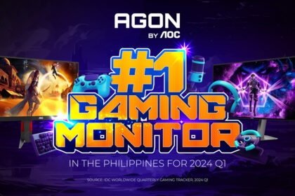 AOC Dominates as Number 1 PC Monitor and Gaming Monitor Brand in the Philippines for Q1 2024