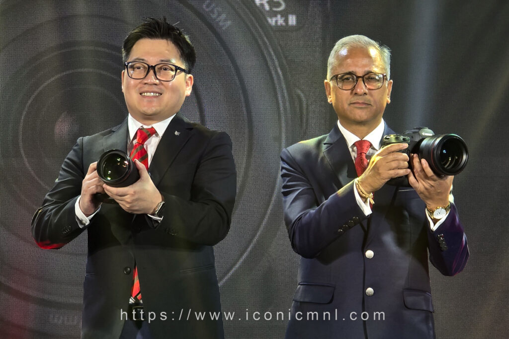 Canon Introduces EOS R5 Mark II and EOS R1 in Philippines - Anuj Aggarwal and Jian Liu