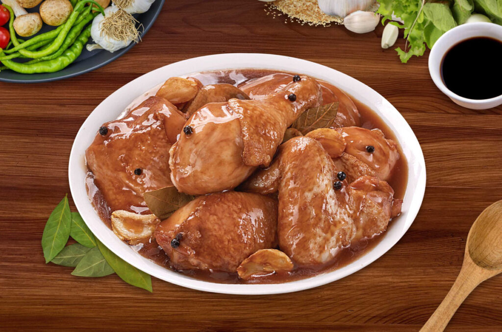 Chicken Adobo with Sarsaya® Oyster Sauce