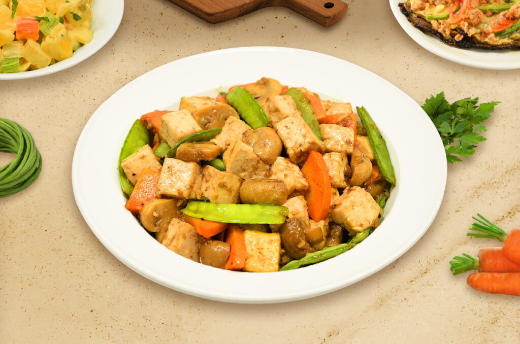 Stir Fried Tofu with Vegetables