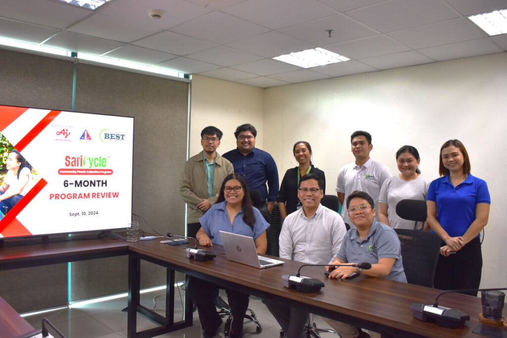 Ajinomoto Celebrates Six Month Milestone of the SariCycle Program