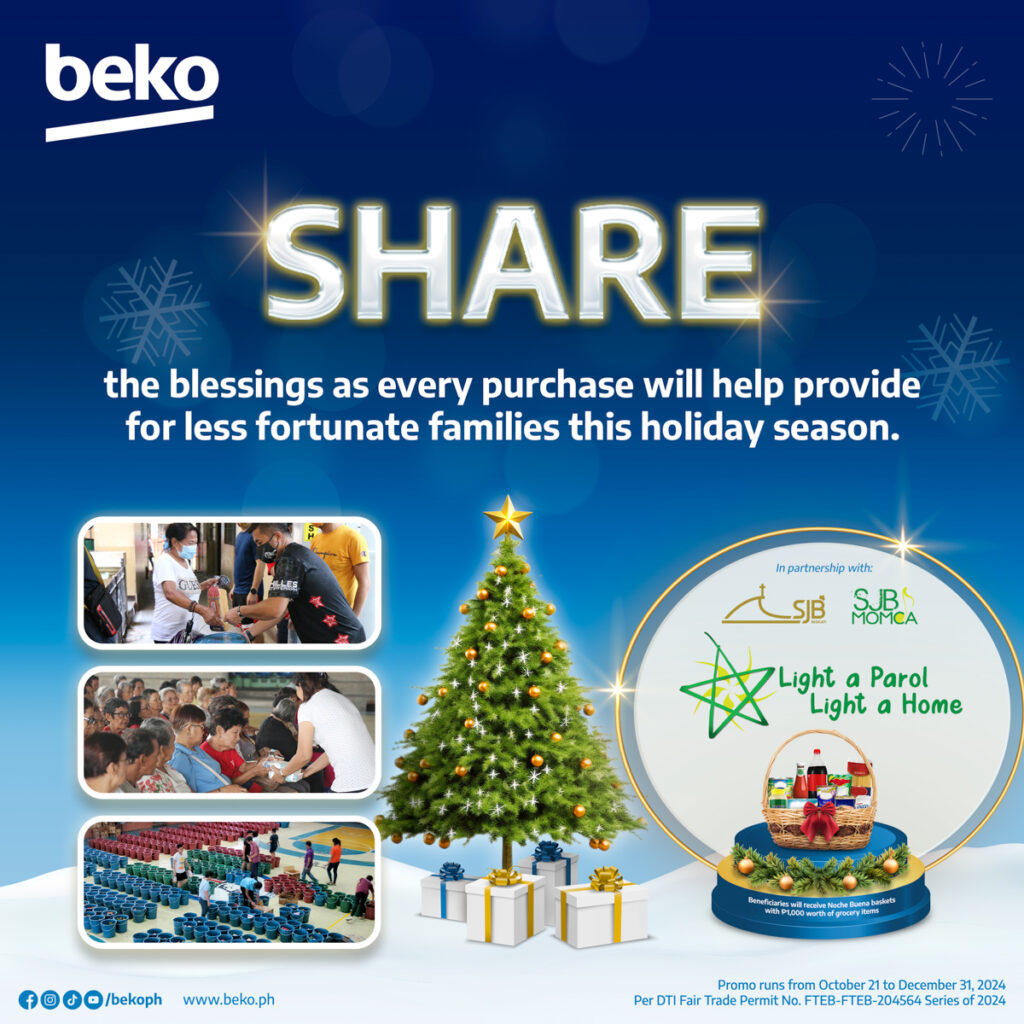 Beko ushers the holidays with Beko Sends Love promo