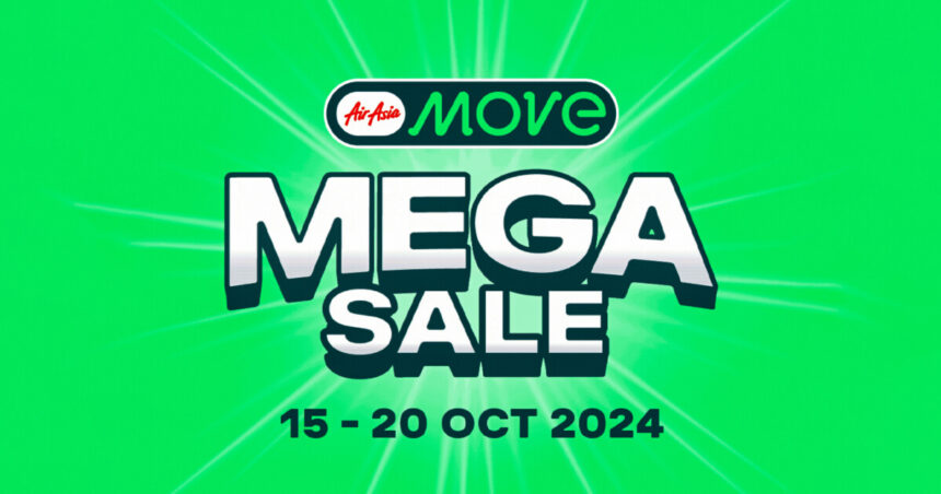 Gear up for upcoming festive seasons with AirAsia MOVE Mega Sale