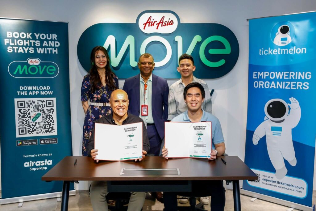 MOVETIX by AirAsia MOVE Partners with Ticketmelon