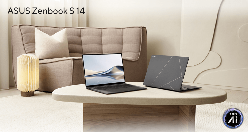 New zen with superior AI ASUS Zenbook S 14