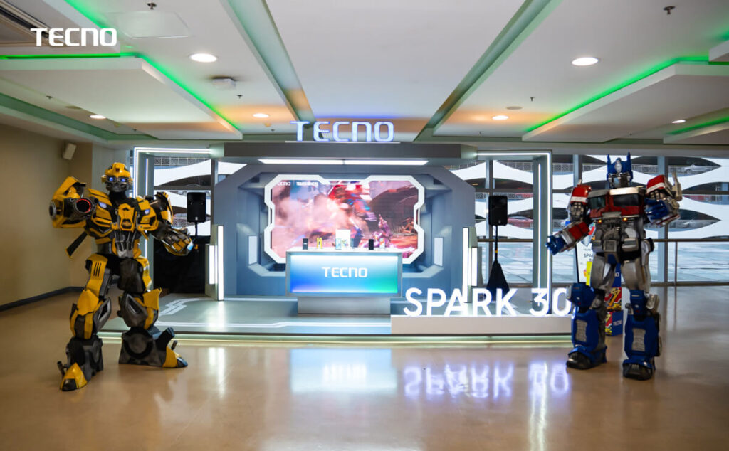 TECNO SPARK 30 booth