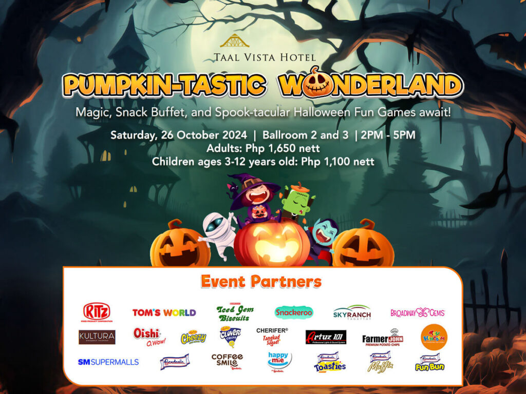 Taal Vista Hotel Pumpkin Tastic Wonderland