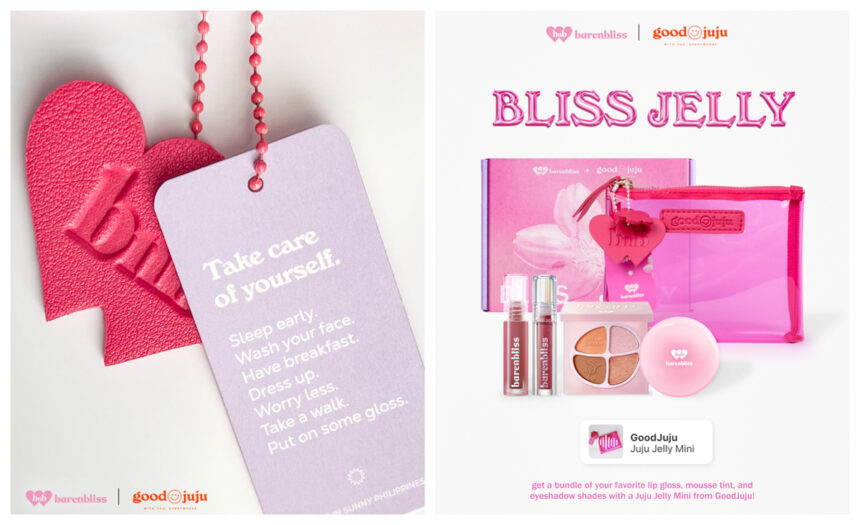 barenbliss limited edition Bliss Jelly pouch in collaboration with Good Juju